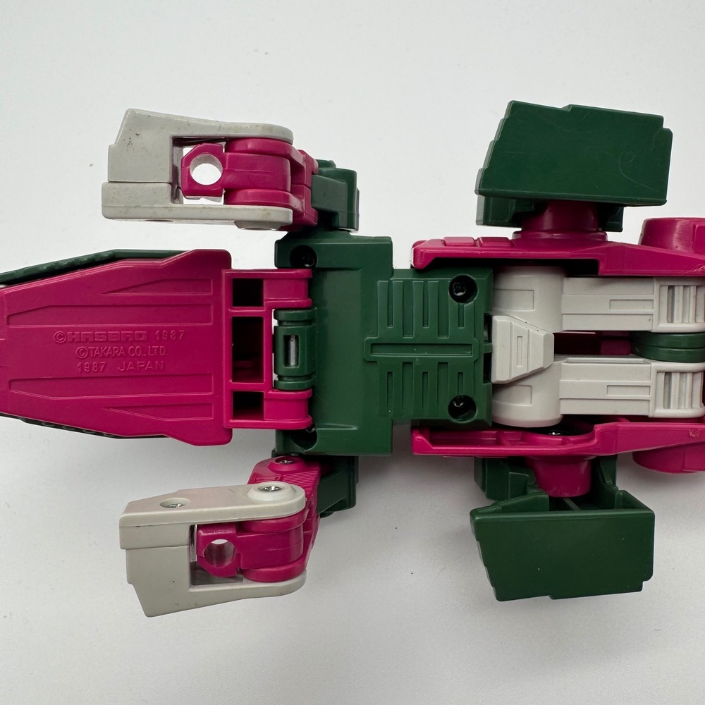 Vintage 1987 Hasbro Transformers G1 Skullcruncher Headmaster Grax Decepticon Toy - Picture 9 of 13